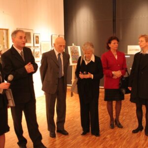 Otwarcie wystawy o Rodzie Pawlikowskich, przełom 2009 i 2010 roku