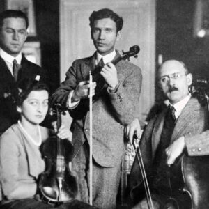 Kwartet A. Malawskiego: S. Schleichkorn, S. Dortheimerówna, A. Malawski i F. Macalik, Kraków 1931.