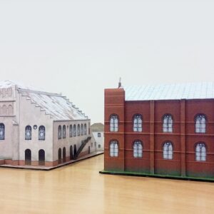 Model synagogi Tempel w Przemyślu i Starej Synagogi