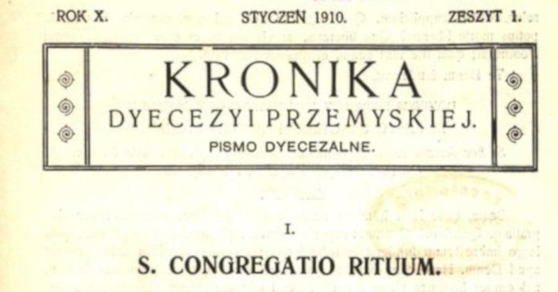 Kronika Diecezyi Przemyskiej