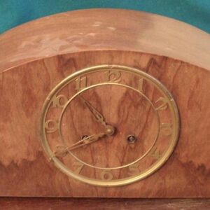 MPS-11016 zegar w stylu art deco, lata 40-50 XX wieku
