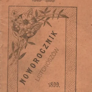 Noworocznik na 1899 rok – strona tytułowa