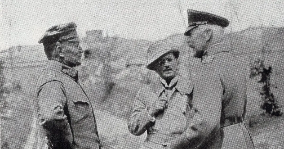 Generałowie Alfred v. Ziethen i Hermann v. François w Przemyślu