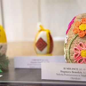 Konkurs świąteczny na Najpiękniejsze Wielkanocne Jajo – wystawa pokonkursowa