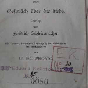 Księgozbiór Edwarda Kokotowicza w zbiorach Biblioteki Muzeum Narodowego Ziemi Przemyskiej.