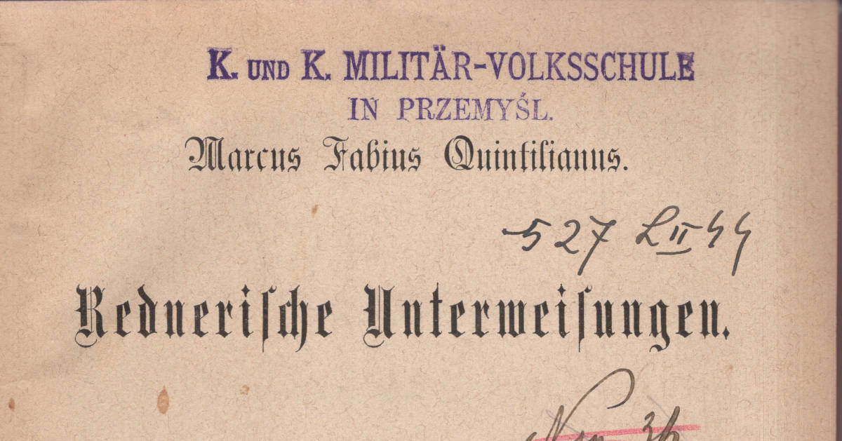 Pieczątki austriackich i austro-węgierskich instytucji wojskowych w Przemyślu w zbiorach Biblioteki MNZP