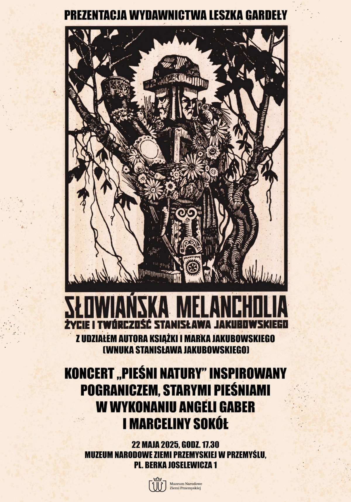 Prezentacja książki Leszka Gardeły pod tytułem „Słowiańska Melancholia. Życie i twórczość Stanisława Jakubowskiego” 