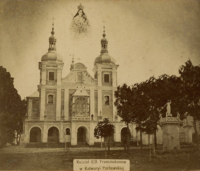 Il. 8. Kościół OO. Franciszkanów, Polska, Kalwaria Pacławska 1932, (zb. MNZP, MPE-F-250)