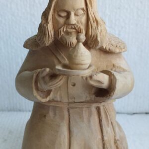 Król z mirrą, rzeżba, autor nieznany, 1984, ze zbiorów MNZP, MPE-2966, fot. Danuta Kalinowska