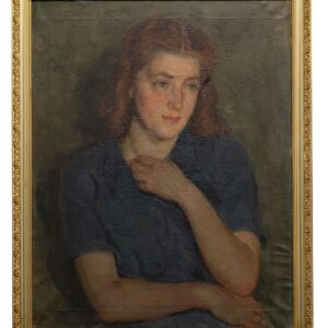 MPS-S-897 M. Stroński, „Portret Krystyny Cichońskiej (z domu Łobodzińskiej)”