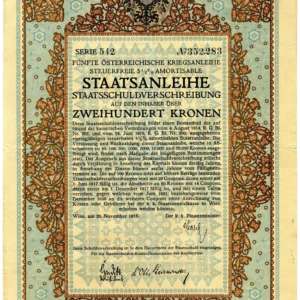 MPH-14273 obligacja wojenna