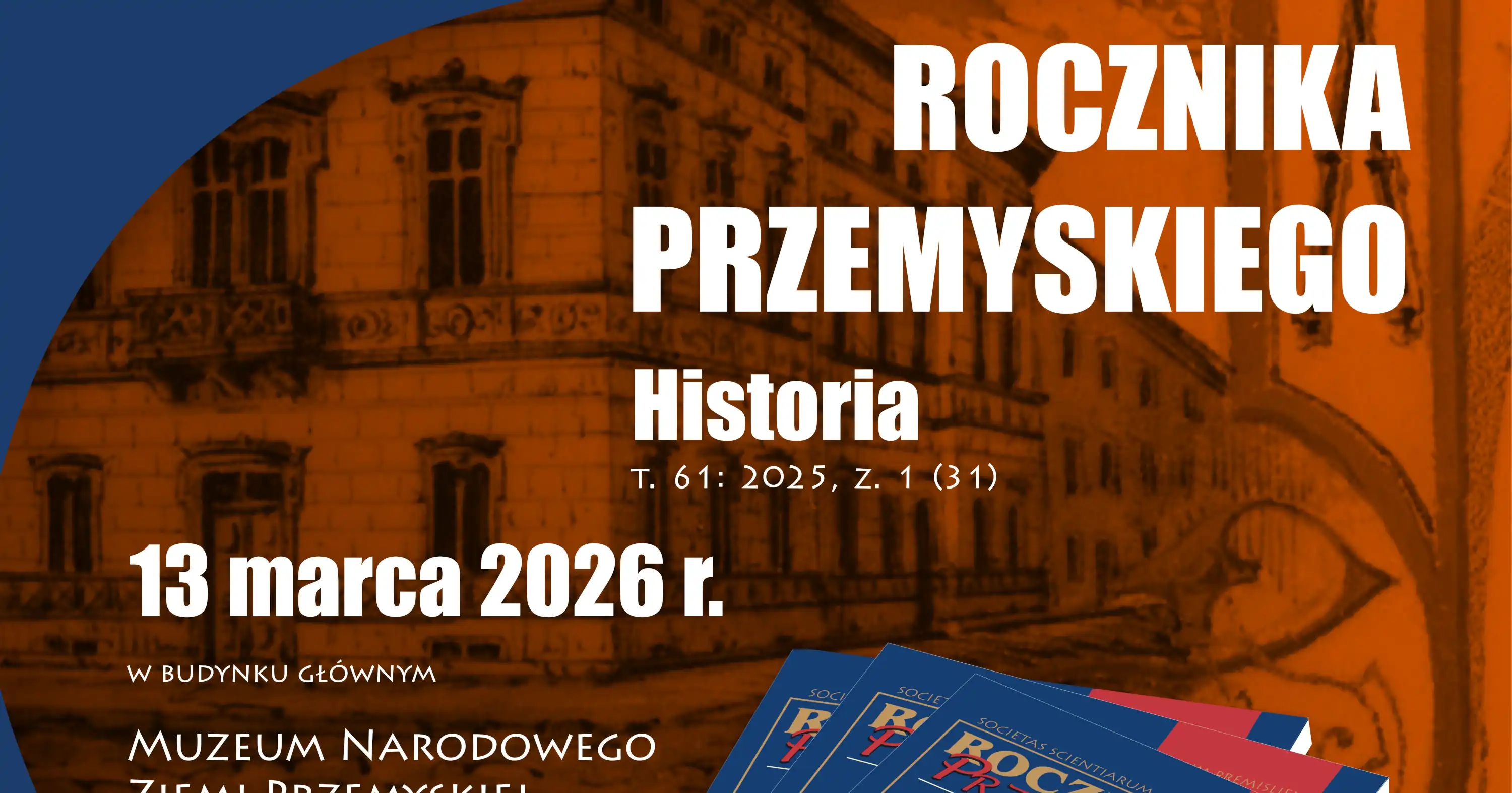 Promocja Rocznika Przemyskiego Historia tom 61