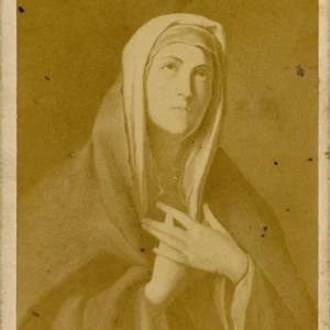 Grafika-Obrazek Mater Dolorosa, Berlin, Niemcy, poł. XIX w., MPS-6204, MNZP