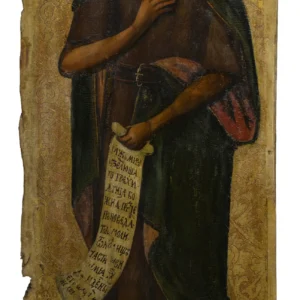 Św. Jan Chrzciciel z Deesis, autor nieznany, 1. poł. XVII w., nr inw. MPH-263