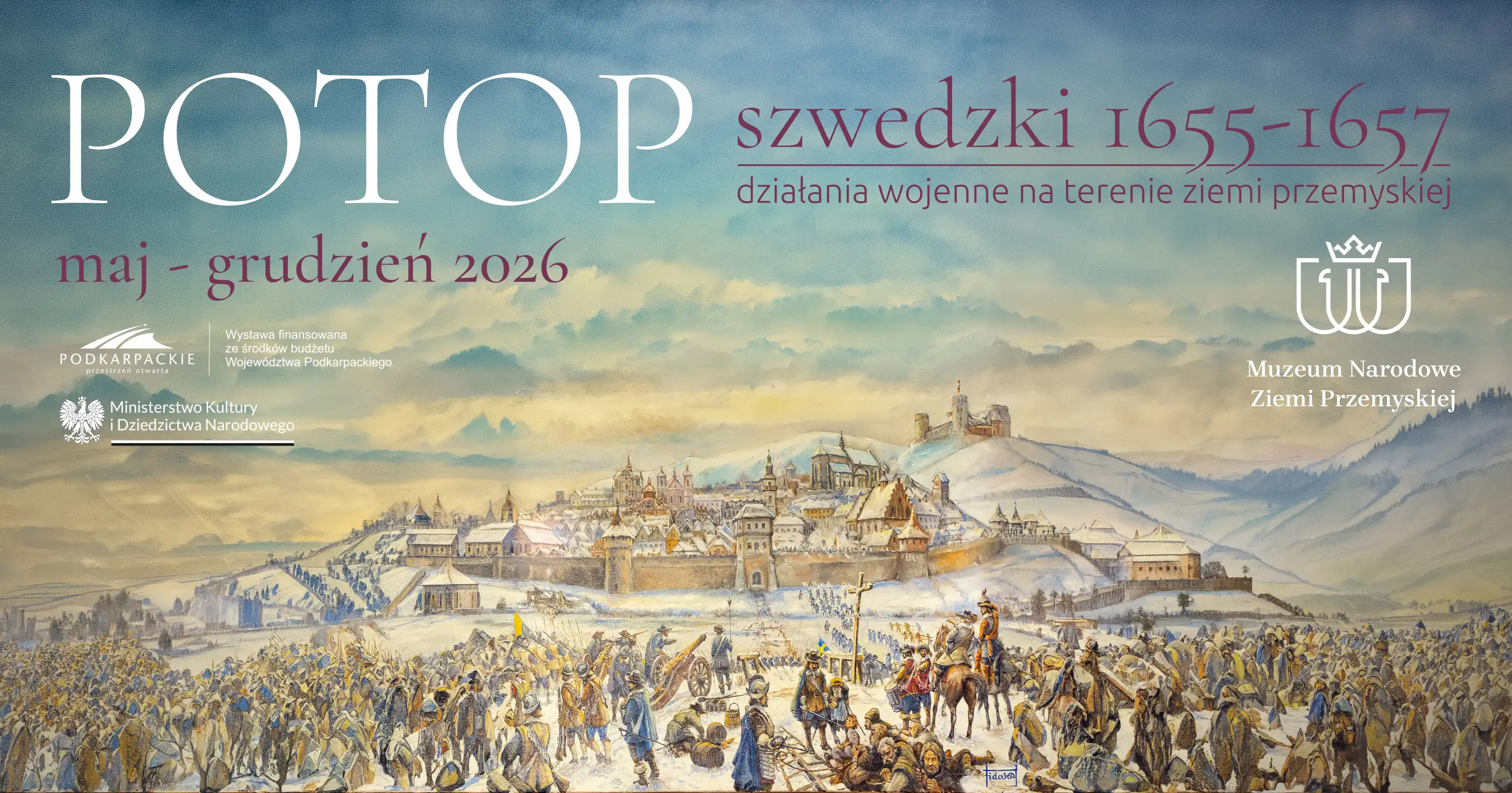 Potop szwedzki 1655-1657. Działania wojenne na terenie ziemi przemyskiej.