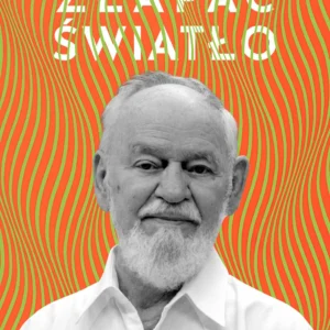 „Julian Stańczak Złapać światło” – plakat
