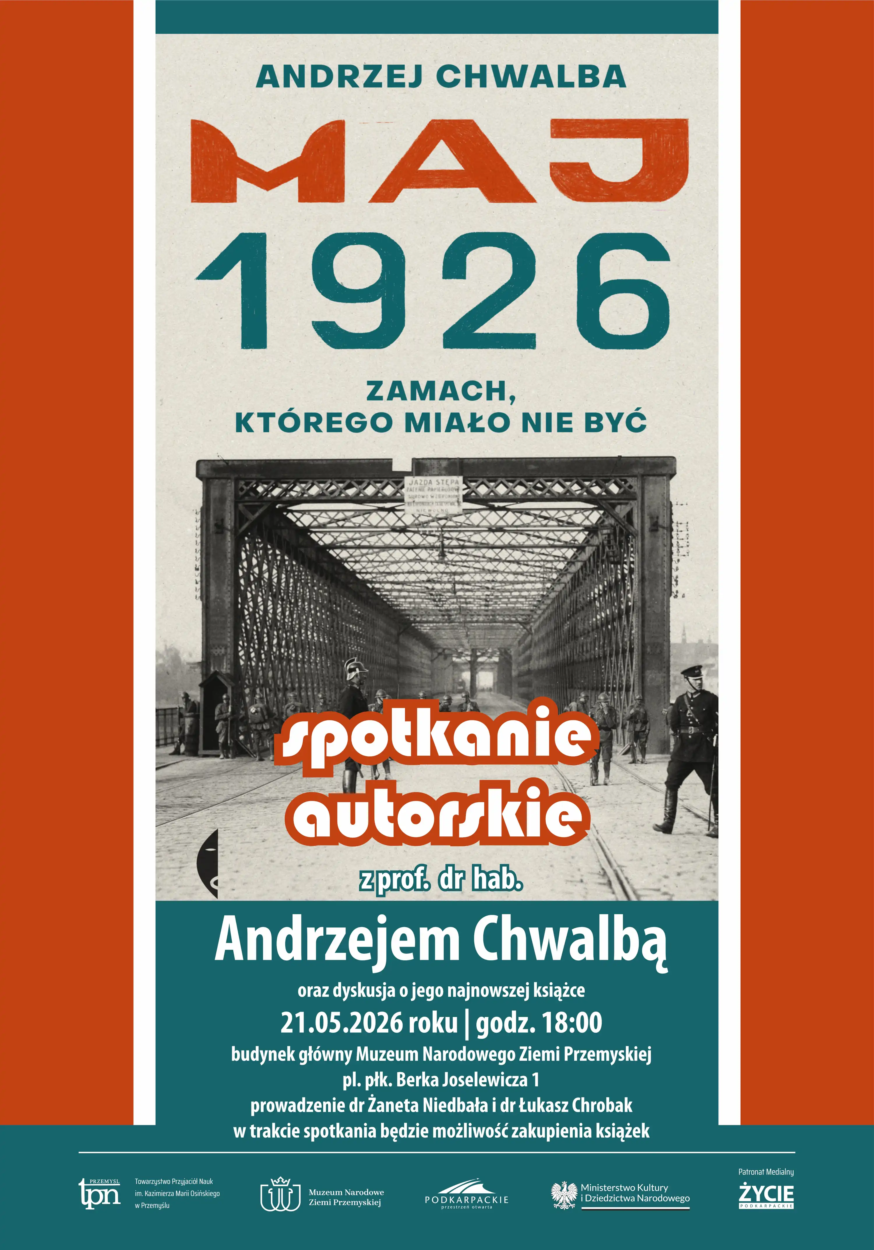 Spotkanie autorskie z prof. dr hab. Andrzejem Chwalbą