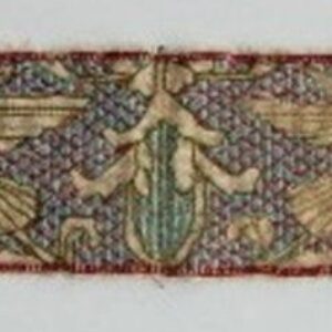 Makatka haftowana na kanwie, l. 20. XX w., MPS-13573
