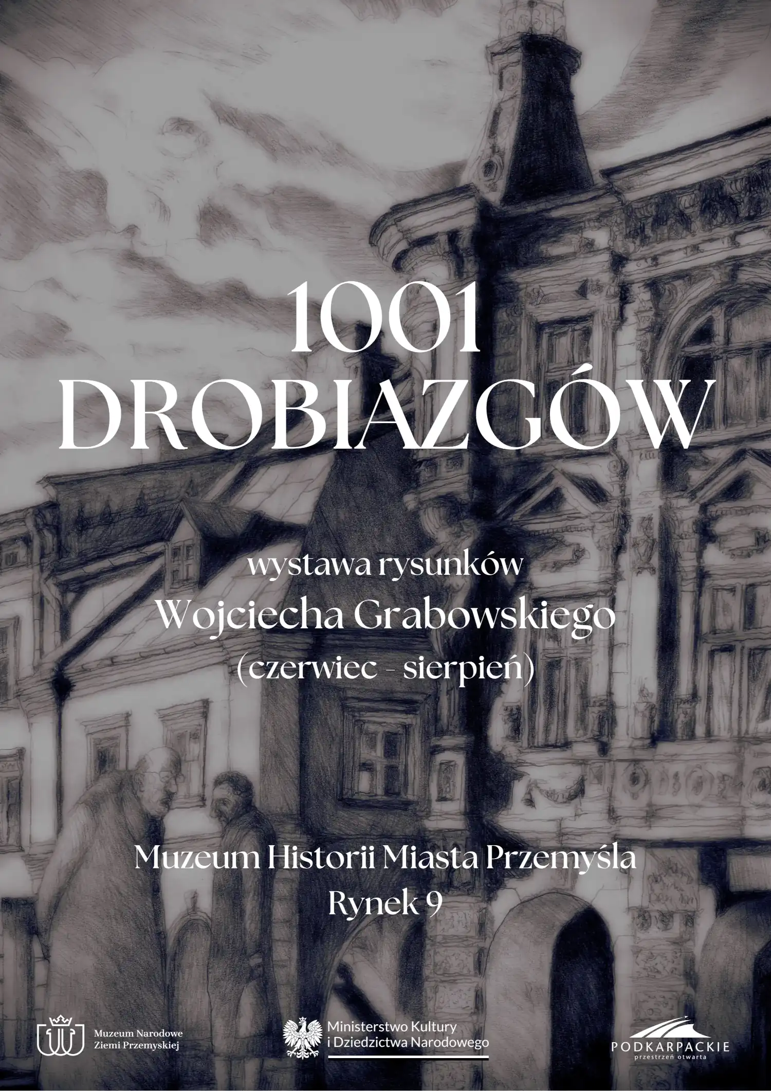1001 drobiazgów wystawa rysunków Wojciecha Grabowskiego