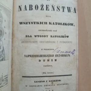Książka do nabożeństwa dla wszystkich katolików… – XIX w. modlitewnik z oprawą koralikową ze zbiorów Biblioteki MNZP