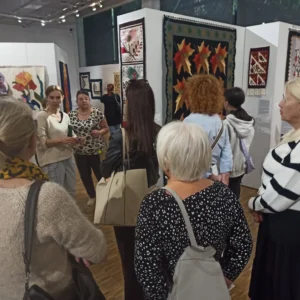 Warsztaty tkackie inspirowane wystawą „Art déco w gliniańskim kilimie. Sto lat później”