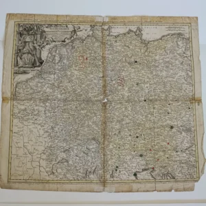Najstarsza mapa w zbiorach Biblioteki MNZP