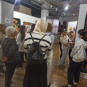 Warsztaty tkackie inspirowane wystawą „Art déco w gliniańskim kilimie. Sto lat później”