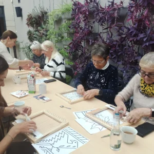 Warsztaty tkackie inspirowane wystawą „Art déco w gliniańskim kilimie. Sto lat później”