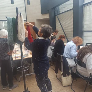 Warsztaty tkackie inspirowane wystawą „Art déco w gliniańskim kilimie. Sto lat później”