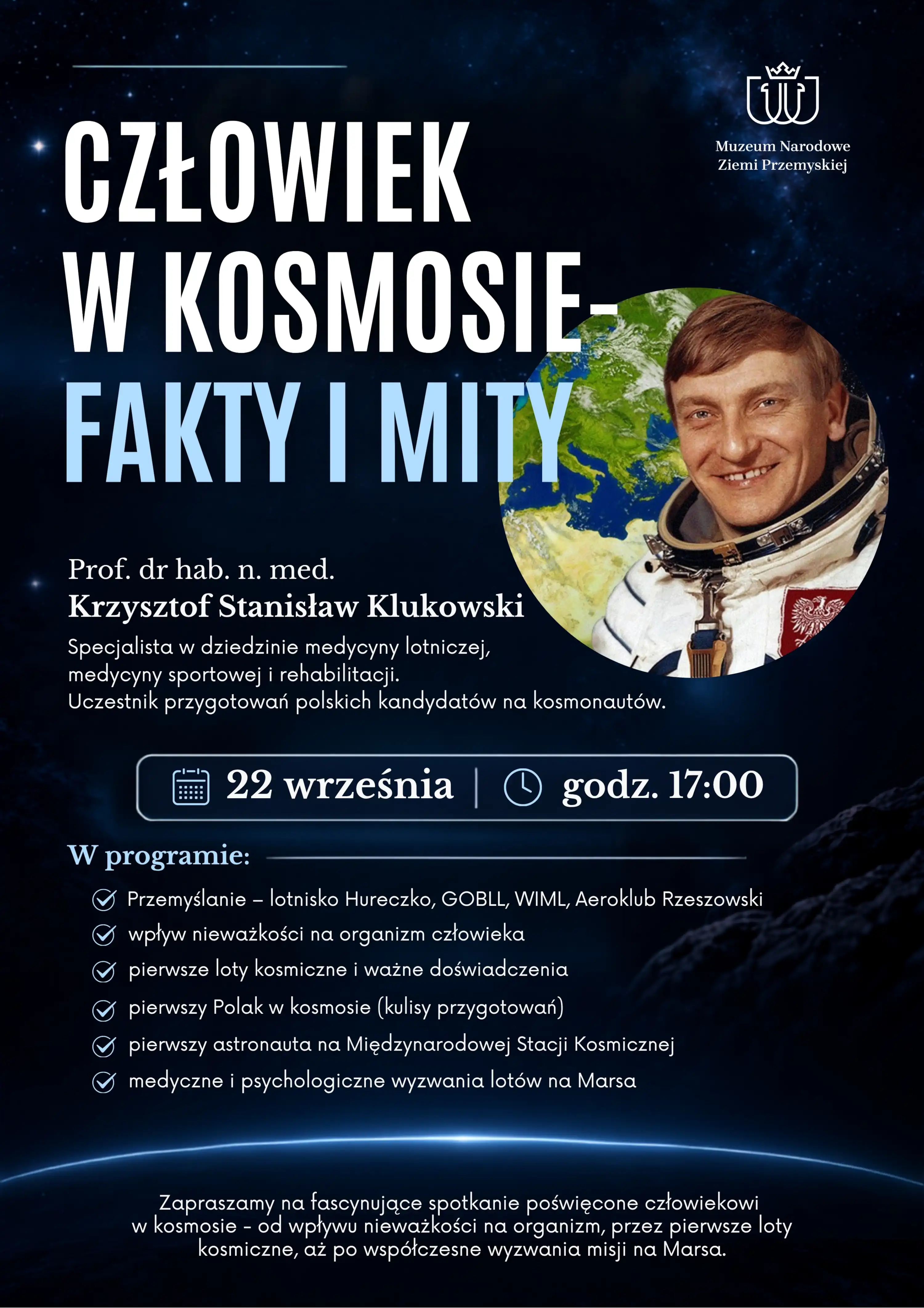 Człowiek w kosmosie - fakty i mity
