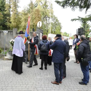 Uroczystość odsłonięcia tablicy upamiętniającej Teofilę Kic