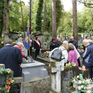Uroczystość odsłonięcia tablicy upamiętniającej Teofilę Kic