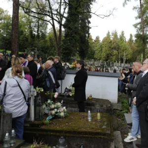 Uroczystość odsłonięcia tablicy upamiętniającej Teofilę Kic