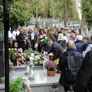 Uroczystość odsłonięcia tablicy upamiętniającej Teofilę Kic