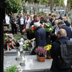Uroczystość odsłonięcia tablicy upamiętniającej Teofilę Kic