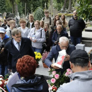 Uroczystość odsłonięcia tablicy upamiętniającej Teofilę Kic