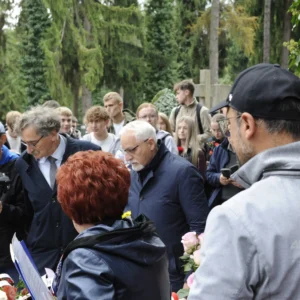 Uroczystość odsłonięcia tablicy upamiętniającej Teofilę Kic