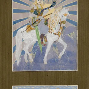 Świętowit, aut. Stanisław Jakubowski, Przemyśl 1917 r. zbiory Muzeum Narodowego Ziemi Przemyskiej
