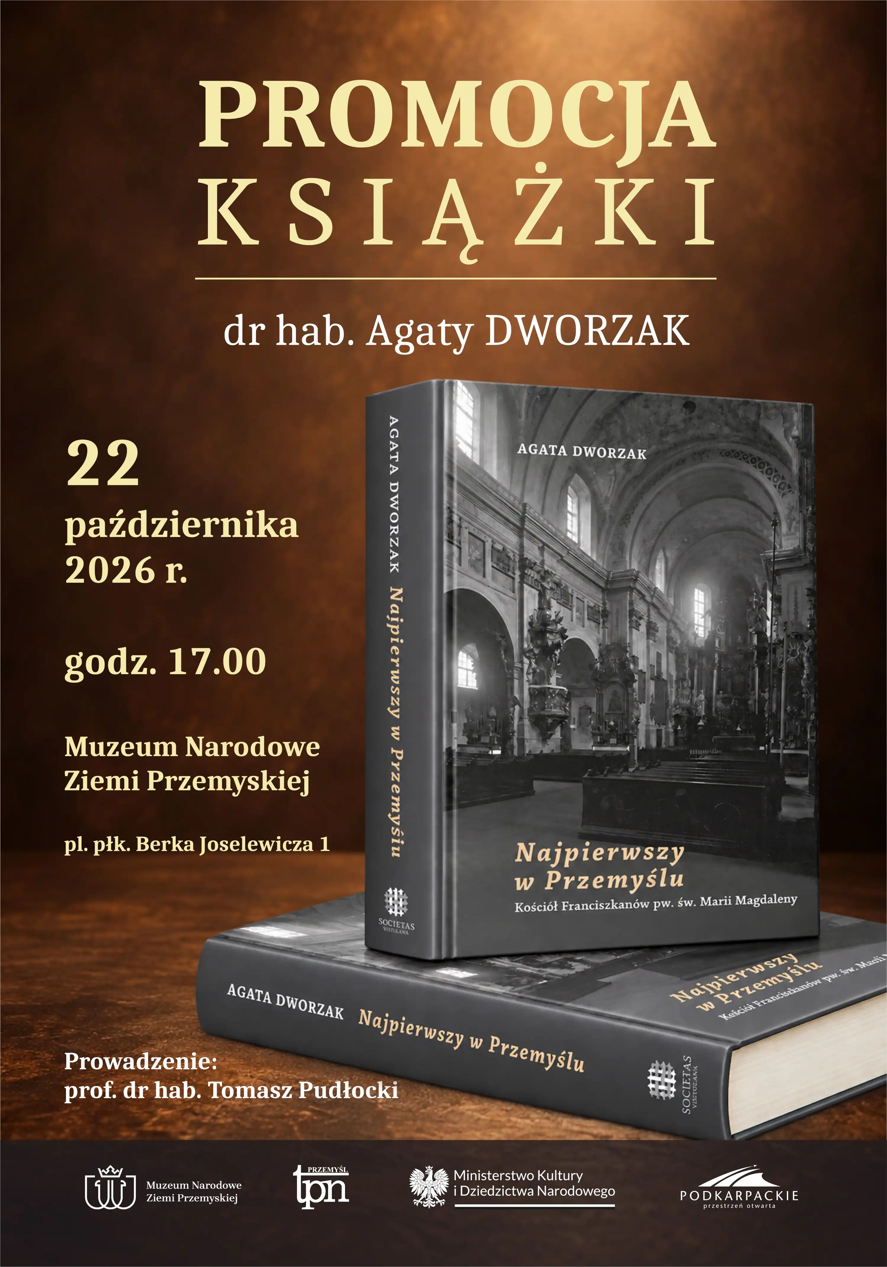 Promocja książki dr hab. Agaty Dworzak
